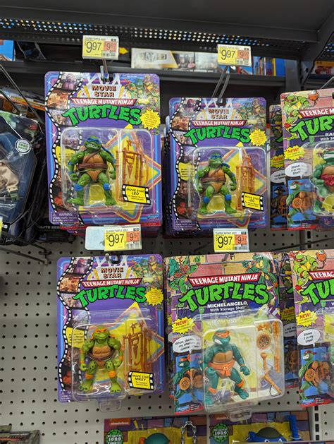 Found the Retro Movie Turtles at Walmart today. They did not scan but ...