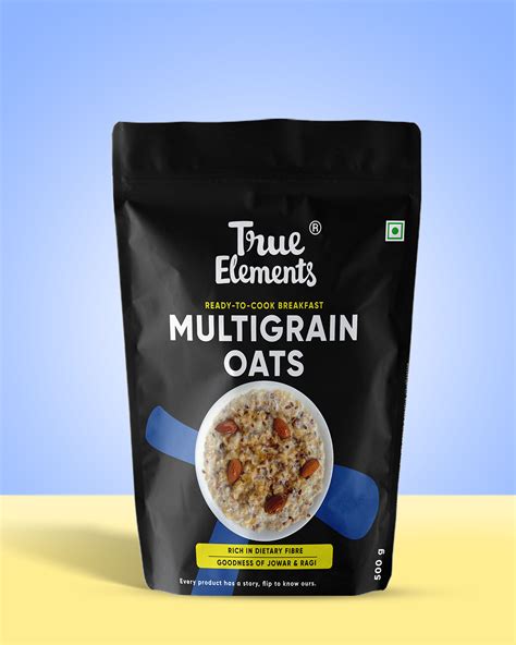 Buy Multigrain Oats Online in India - High Fiber Oats | True Elements