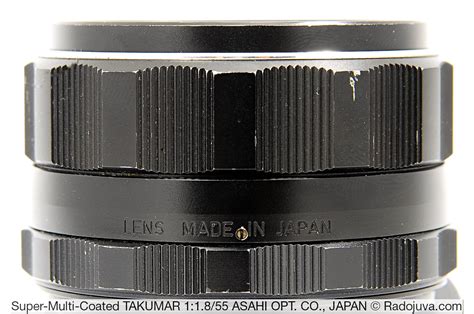 Обзор Super-Multi-Coated TAKUMAR 1:1.8/55 ASAHI OPT. CO., JAPAN | Радожива