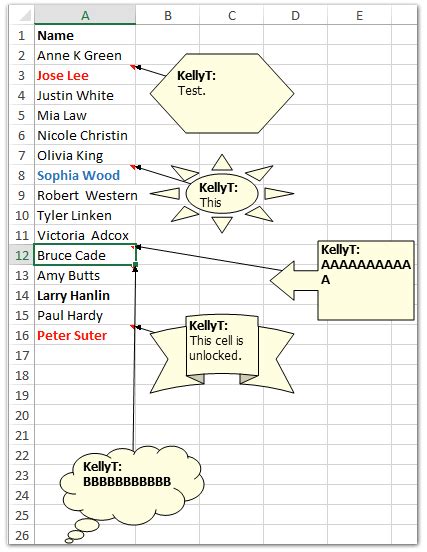 Image result for AutoShape Defaults in Excel for Comment