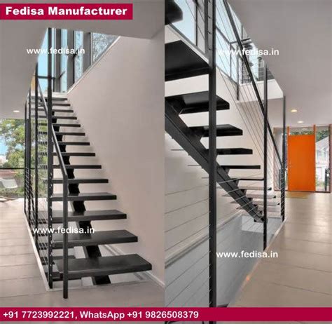 Industrial Steel Staircase Rot Iron Stair Railing Iron Staircase Price ...
