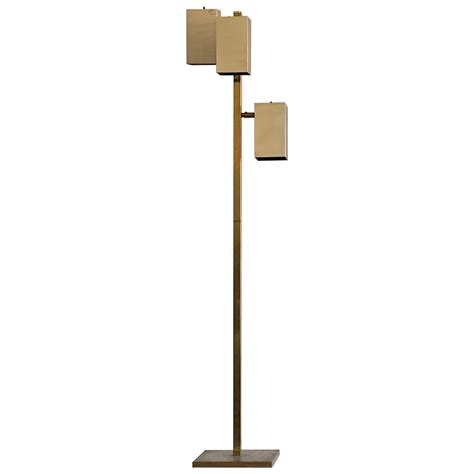 Koch and Lowy Brass Floor Lamp at 1stDibs