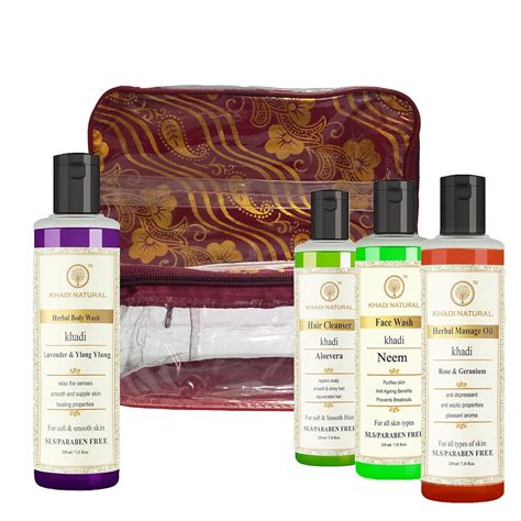 Buy Khadi Natural Herbal Hair Oil, Hair Shampoo, Face Wash, Body Wash ...