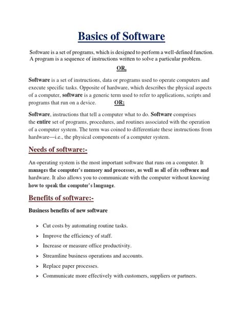 Image result for Basic Computer Software