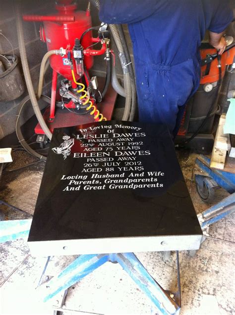 Sandblast Stencils for Tombstones, Monumentse and Granite | Precision ...