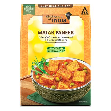 Buy Kitchens of India Spice Mix - Mutter Paneer 285g Online at ...