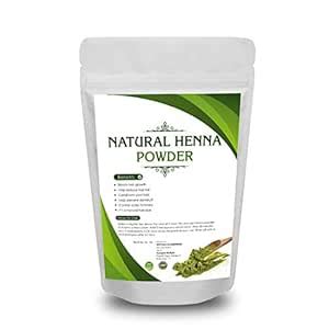 Buy natural henna leaf powder (100gm) hair pack Online at Low Prices in ...