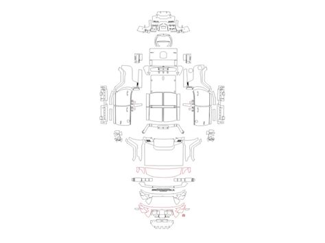 Purchase the patterns for body and interior protection of GMC