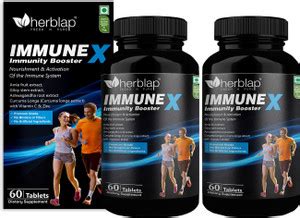 herblap ImmuneX Immunity Booster with Tulsi Giloy Amla Ashwagandha ...