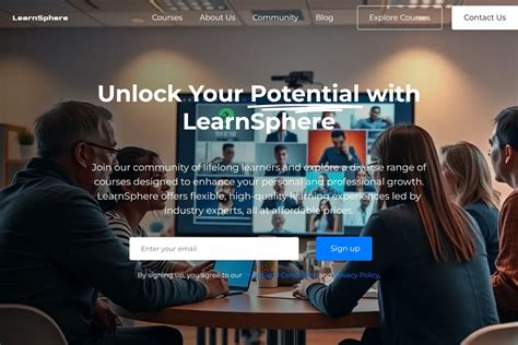 Best Online Adult Education Website Template