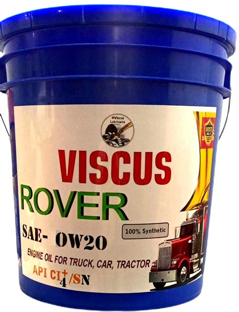 ROVER 0W20 SN/CI4 PLUS 100% Synthetic (Fully Synthetic) BS-6 Engine Oil ...