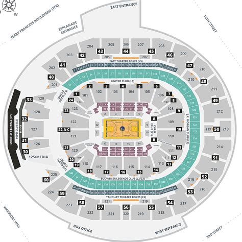 Oracle Arena Seating Chart With Seat Numbers