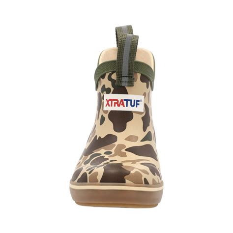 Boys' Xtratuf Ankle Deck Boot - Duck Camo | Eagle Eye Outfitters