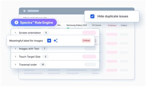 BrowserStack App Testing 的图像结果
