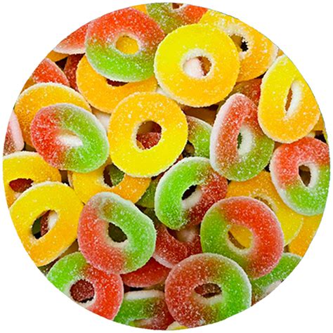 Juicy Jelly Sour Fruit Rings – Drink. H Hive