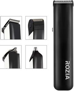 ROZIA HQ5300 Multi Groom Kit with Lettering Head Attachment Grooming ...