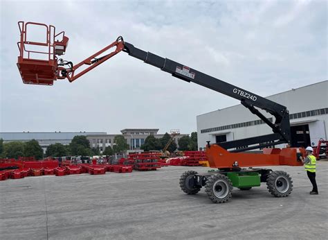 Cherry Picker Boom Lift Articulating Boom Lift Tables Aerial Work Platform - China Cherry Picker ...