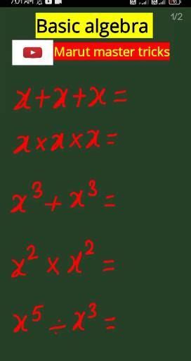 Algebra Basic Math 的图像结果