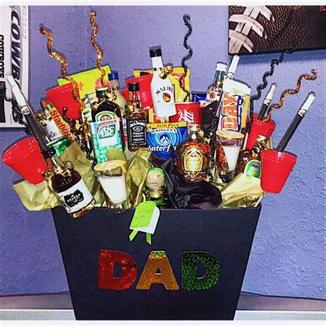 happy fathers day basket