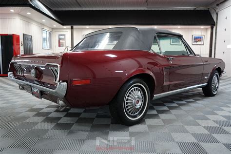 1968 Red Mustang Convertible 1968 Ford Mustang | Ideal Classic Cars