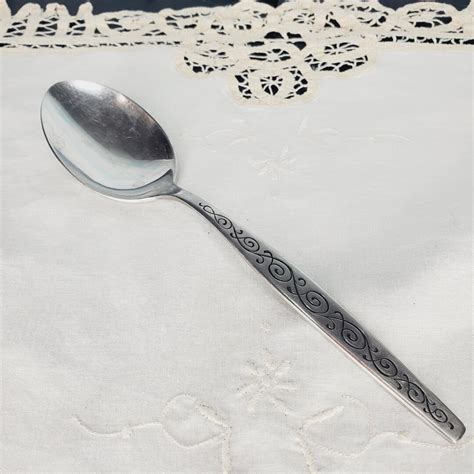 Gorham Stainless Steel Spanish Scroll Pattern Tablespoon - Etsy