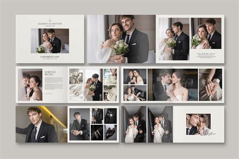 Landscape Photo Album Template [INDD, Canva] - BrandPacks