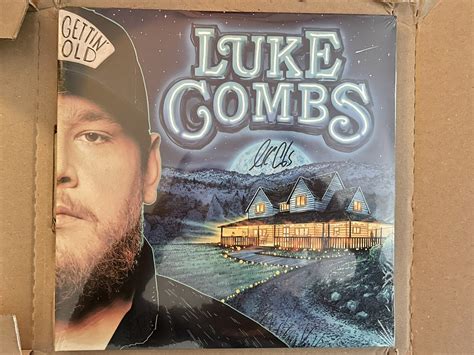 🆕 Luke Combs SIGNED Gettin' Old ️ Vinyl LP 💿 AUTOGRAPHED 🔥 (Ships ASAP ...