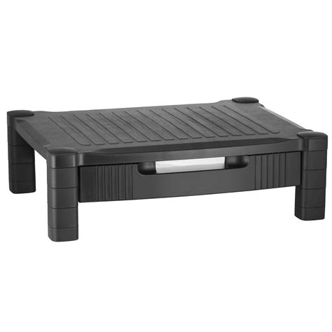 Buy Halter Monitor Stand Riser with Organizer Drawer and Cable ...