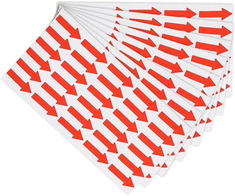 Amazon.com : PATIKIL Small Arrow Sticker Label 1.2x0.5, 450 Pcs ...