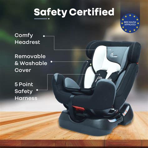 R for Rabbit | Jack N Jill Grand Baby Car Seat for 0 to 7 Years