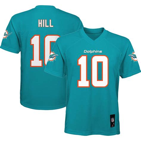 Youth Tyreek Hill Aqua Miami Dolphins Replica Player Jersey - Walmart.com