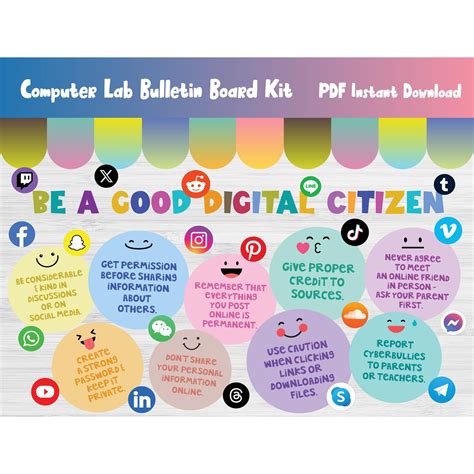 Computer Lab Bulletin Board 的图像结果