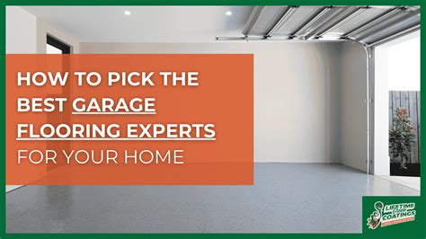 How to Pick The Best Garage Flooring Experts for Your Home
