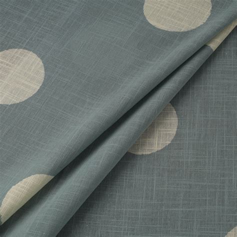 Green Hand Block Akola Print Slub Cotton Fabric