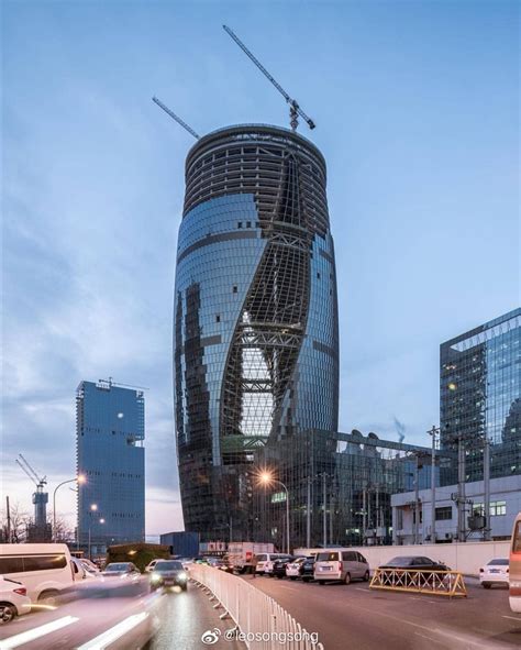 摩天大楼是怎样建成的 （北京丽泽SOHO|丽泽|摩天大楼|北京_新浪新闻