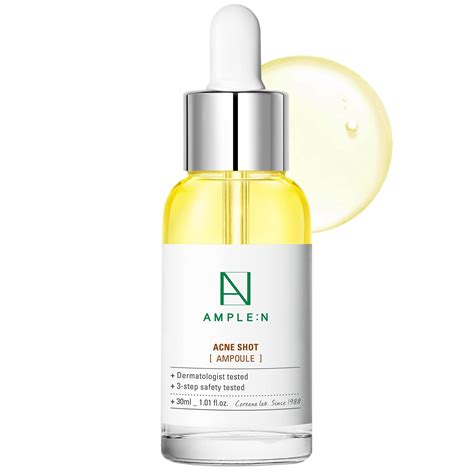 Ample N Acne Shot Serum Acne Treatment Face Serum Clearing | Desertcart ...