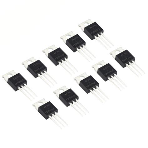 WeiMeet RFP30N06LE 30A 60V N-Channel Power Mosfet TO-220 ESD Rated for ...