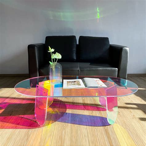 Clear Acrylic Coffee Table
