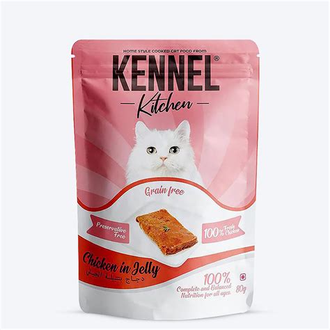Kennel Kitchen Chicken in Jelly Wet Cat Food - 80 g packs – Heads Up ...