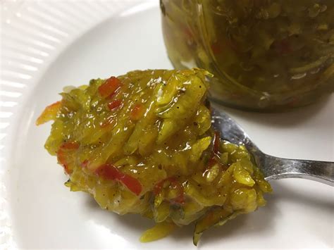 Favorite Zucchini Relish Recipe