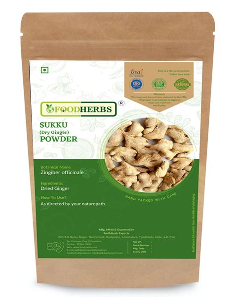 FOODHERBS Dry Ginger Powder – Foodherbs