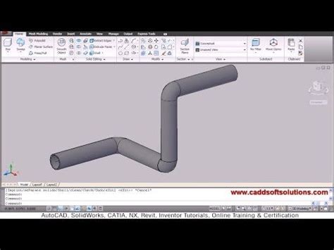 Image result for Free CAD Tutorial Pipe