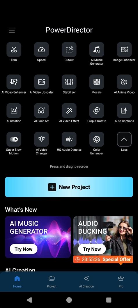 Image result for PowerDirector Android PNG