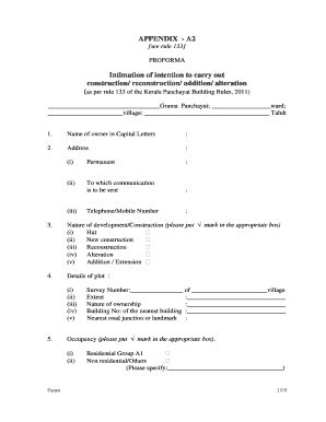 Appendix A2 - Fill and Sign Printable Template Online