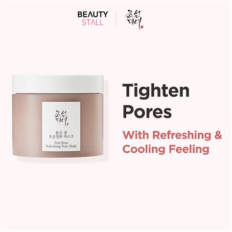 Beauty Of Joseon Red Bean Refreshing Pore Mask 140ml | Korea Pore Care ...