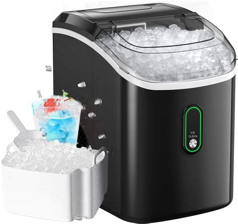 Amazon.com: Totnz Nugget Countertop Ice Maker, Chewable Pellet Ice ...