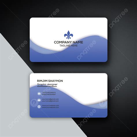 White Business Card Design 的图像结果