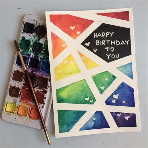 Simple Watercolor Cards