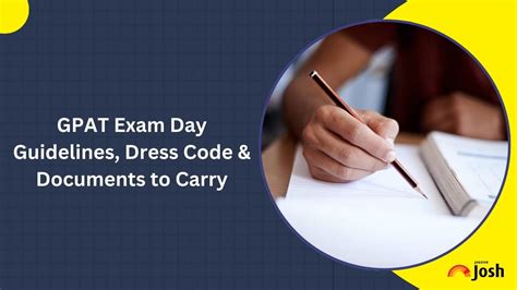 GPAT 2025 Exam Day Guidelines 2025: Check Exam Timings, Dress Code ...