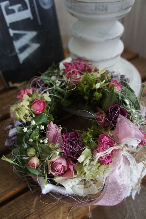 Hochzeitsdeko - kranz " Sag´s mit Rosen..." - ein Designerstück von ...